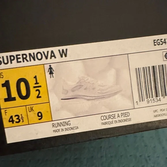 Adidas Women's White Supernova - new in box with tags - Picture 4 of 4
